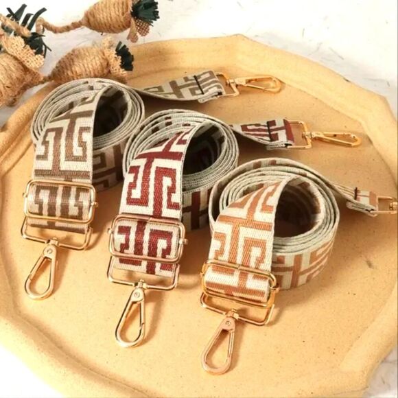 Geometric Patterned Bag Straps Replacement - Picture 8 of 12